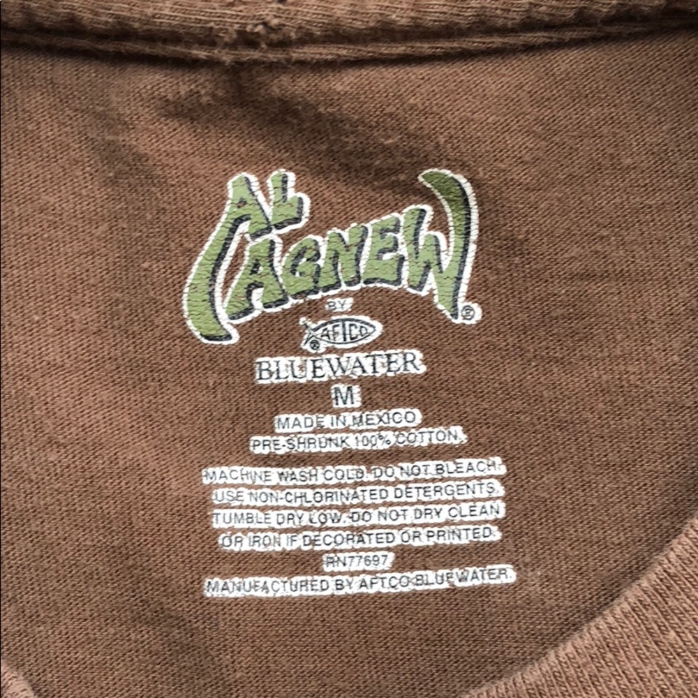 ❌SOLD 🆘Al Agnew Magellan Boar Long Sleeve Tee - Picture 4 of 5
